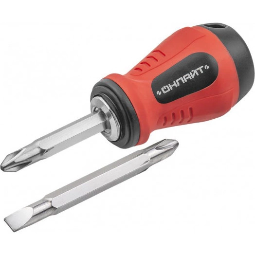 Отвертка 82 994 OHT-Оt02-DS-PH2-SL6-40 (двухсторонняя) ОНЛАЙТ 82994