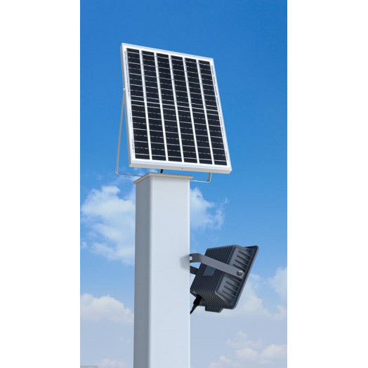 Прожектор светодиодный PFL SOLAR 50 6500К IP65 (в компл. с солнечной панелью и пультом) JazzWay 5044395