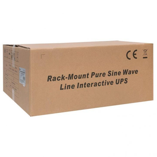 Источник бесперебойного питания линейно-интерактивный E-Power PSW 600 3000ВА для монтажа в стойку с АКБ 4х12В_9Ач PROxima EKF PSW-630-RTB