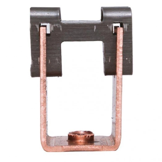 Держатель токоотвода металлический 35мм L20мм Ni/Сu PROxima EKF lp-d2115-20-cu