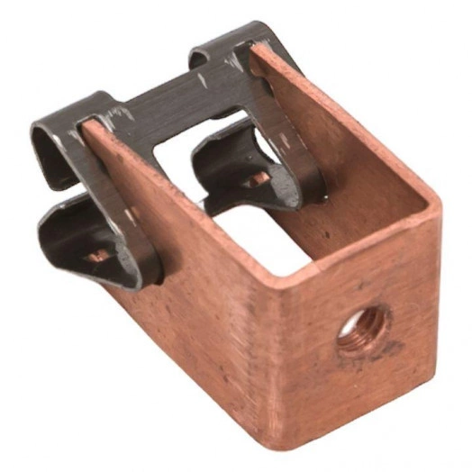 Держатель токоотвода металлический 35мм L20мм Ni/Сu PROxima EKF lp-d2115-20-cu