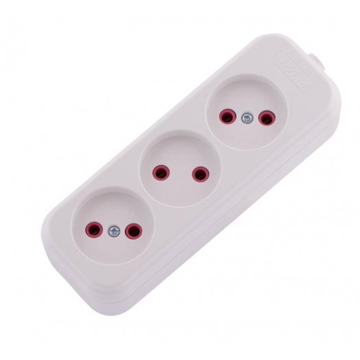 Колодка удлинителя 3-м без заземл. Lila LEZARD 720-0300-303 Колодка удлинителя 3-м без заземл. Lila LEZARD 720-0300-303