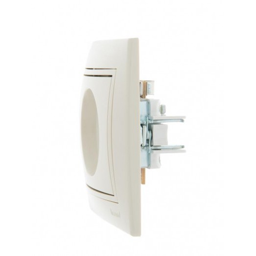 Розетка оконечная TV СП Mira крем/крем. LEZARD 701-0303-130