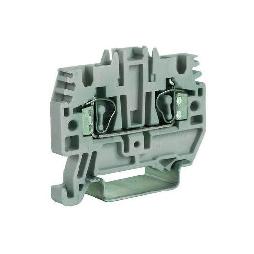 Клемма пруж. HMM.6GR 6кв.мм сер. DKC ZHM320GR