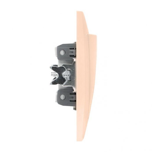 Переключатель проходной 2-кл. СП Валенсия 10А IP20 крем. PROxima EKF EWV10-027-20