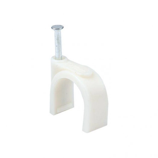 Скоба крепежная круглая 22мм (уп.50шт) EKF plcn-sr-22