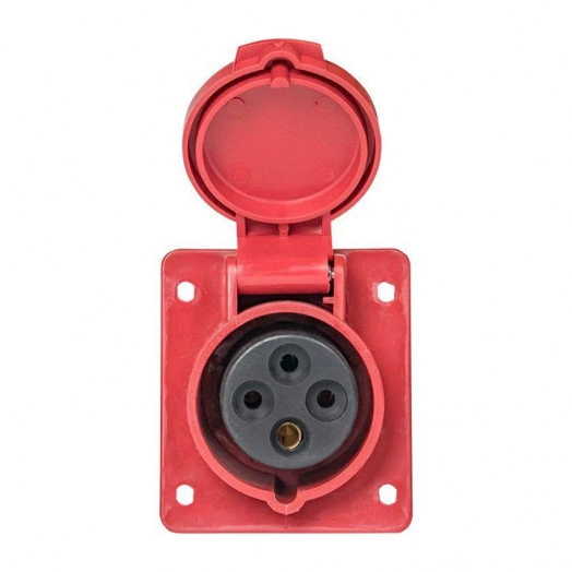 Розетка скрыт. уст. 16А 380В 3P+РЕ IP44 (414) EKF ps-414-16-380