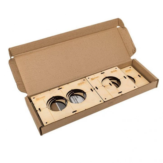 Комплект шаблонов для подрозетников d68мм Expert EKF sh-d68-k