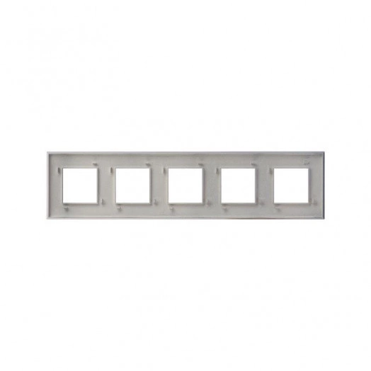 Рамка 5-м 10мод. Avanti "Закаленная сталь" DKC 4404900