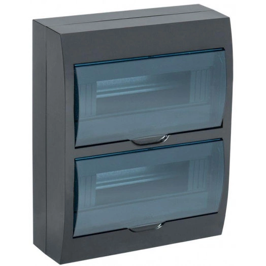 Корпус навесной ЩРН-П-24 Krepta 3 IP41 пластик. черн. IEK MKP12-N-24-41-K02