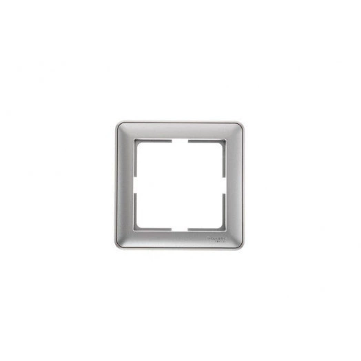 Рамка 1-м W59 матов. хром SE KD-1-58