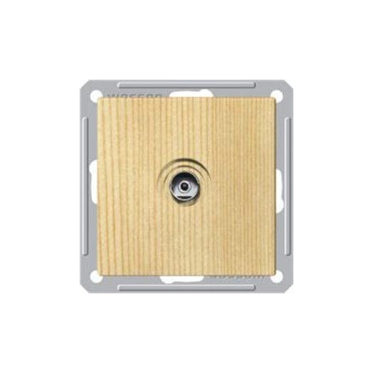 Розетка телевизионная оконечная TV 1-м СП W59 механизм сосна SE RTS-151-7-86