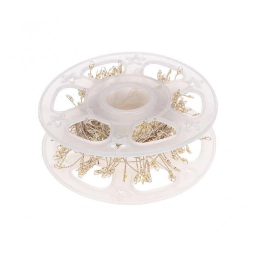 Гирлянда роса "Фейерверк" с контроллером 20м 500 LED теплый бел. на катушке Neon-Night 303-446