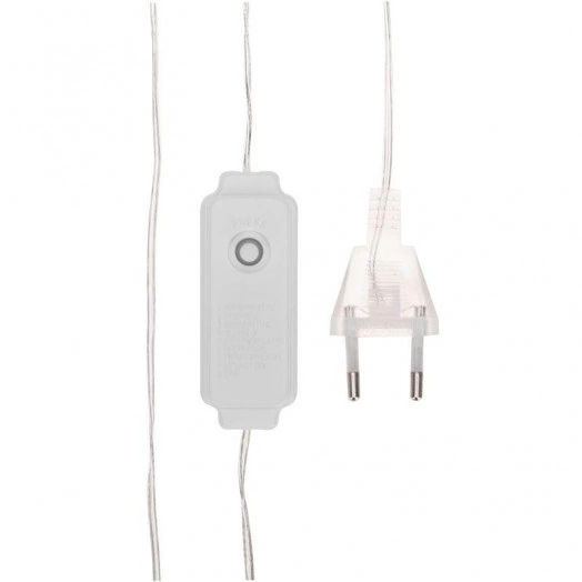 Гирлянда роса "Фейерверк" с контроллером 20м 500 LED теплый бел. на катушке Neon-Night 303-446