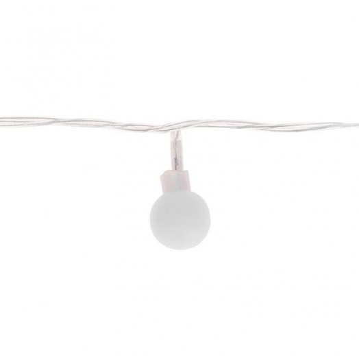 Гирлянда светодиодная "Шарики" 5м 20 LED IP20 прозр. провод свечение мульти (RG/RB) контроллер 8 режимов 230В Neon-Night 304-022