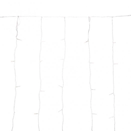 Гирлянда "Дождь" светодиодный 2х3м эффект мерцания прозр. провод IP44 230В диоды теплые бел. 300 LED Neon-Night 235-556