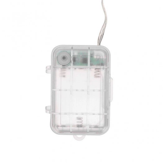 Гирлянда "Роса" 10м 100 LED RGB IP44 на батарейках 3хАА с пультом 8 режимов Neon-Night 303-259