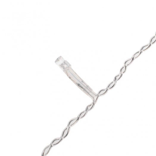 Гирлянда "Бахрома" со снежинками 2.4х0.9м 150 LED с контроллером 8 режимов 230В бел. Neon-Night 255-075