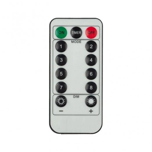 Гирлянда "Светодиодный дождь" из росы 6х3м USB+пульт управления теплый бел. Neon-Night 315-996