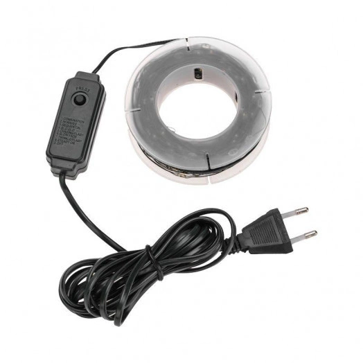 Гирлянда "Роса" с контроллером 20м 200 LED зел. провод теплое бел. свечение Neon-Night 303-266