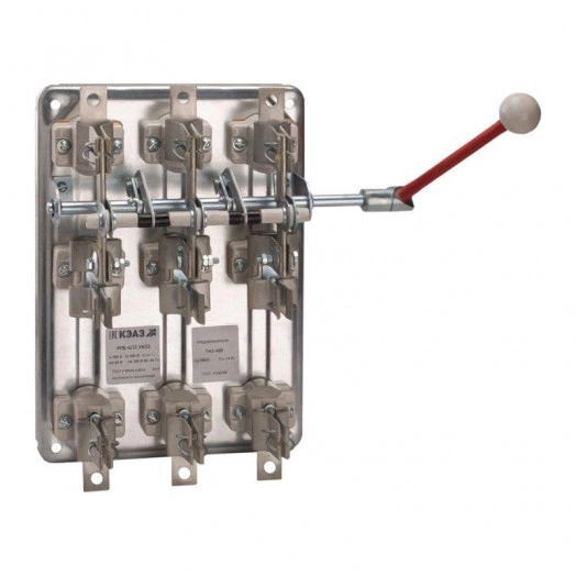 Рубильник РПБ 4П 400А ПВ 400А УХЛ3 КЭАЗ 120060