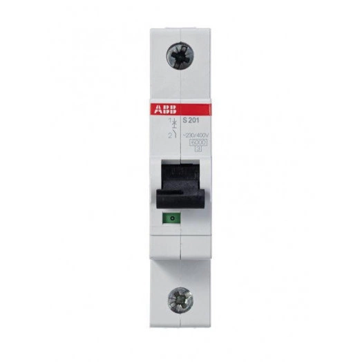 Выключатель автоматический модульный 1п B 10А 6кА S201 B10 ABB 2CDS251001R0105
