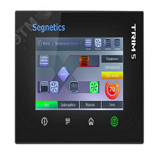 Панель оператора с функциями контроллера