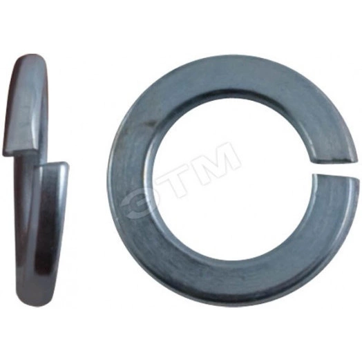 Шайба DIN127 М8 гроверная пружинная оцинкованная (100 шт)