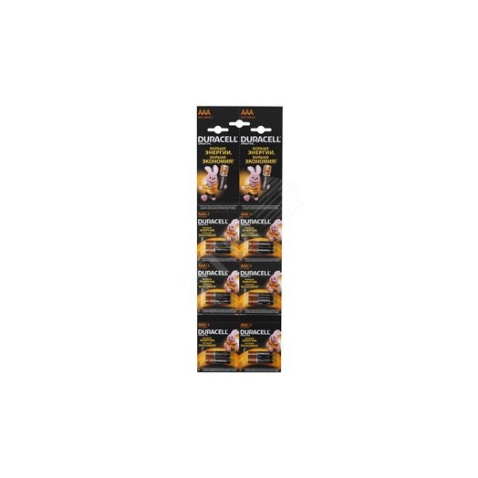 Элемент питания Duracell LR03-2BL BASIC 2*6 NEW (12/120/17280)