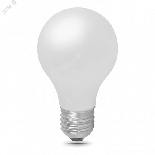 Лампа светодиодная LED 10 Вт 820 Лм 2700К теплая Е27 А60 milky Filament Gauss