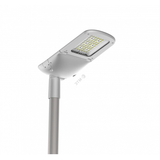 Светильник светодиодный уличный Tornado 50 Вт крепление на консоль 2700К белый RAL9003