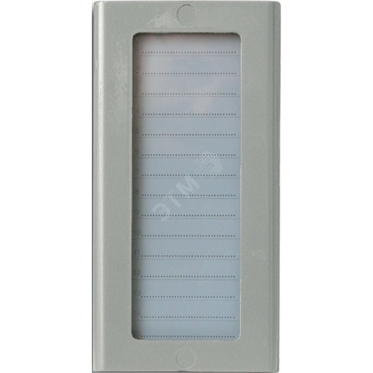 Блок индикации БВД-342NP для домофона используется в комплекте с блоками вызова БВД-(342,343) установленного на входе в огороженную придомовую территорию. Имеет встроенную подсветку.