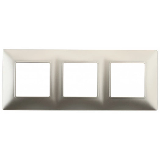 Рамка на 3 поста, Эра Elegance, шампань, 14-5003-04