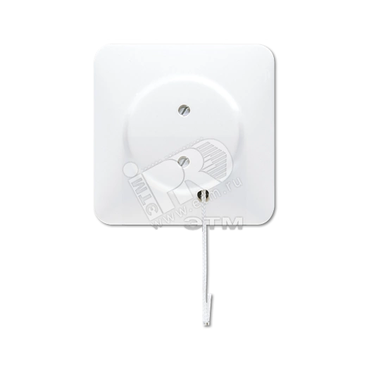 Выключатель шнуровой универсальный белый