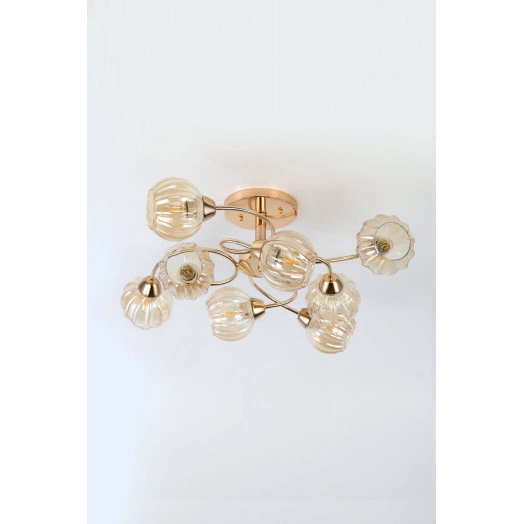 Люстра  Rivoli Dorothea 3093-308 8 * Е27 40 Вт модерн