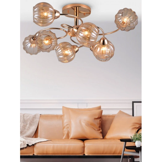 Люстра  Rivoli Dorothea 3093-308 8 * Е27 40 Вт модерн