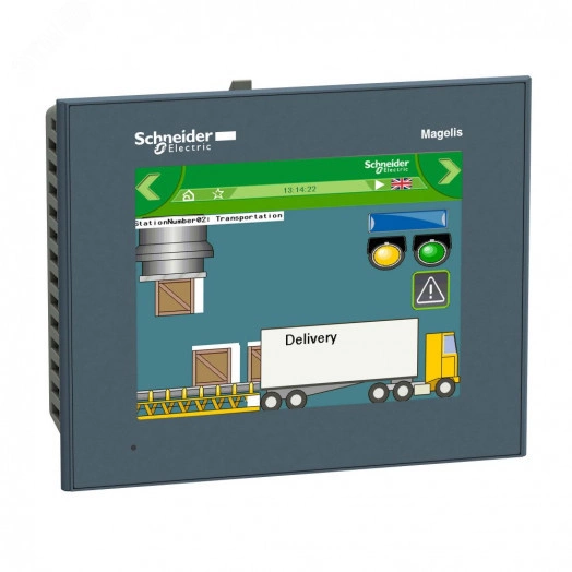 Терминал сенсорный цветной 5.7дюйм. 320х240 RJ45 RS232/485 SUB-D Eth TCP/IP 96Mб/512Кб слот SD