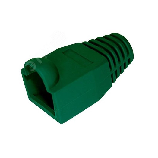 Колпачок изолирующий для разъемов RJ-45. зеленый