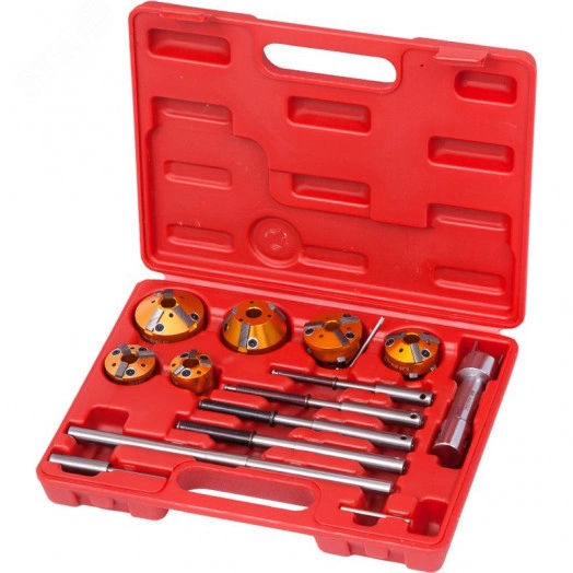 Набор фрез для правки седел клапанов 28-65 мм кейс 14 предметов