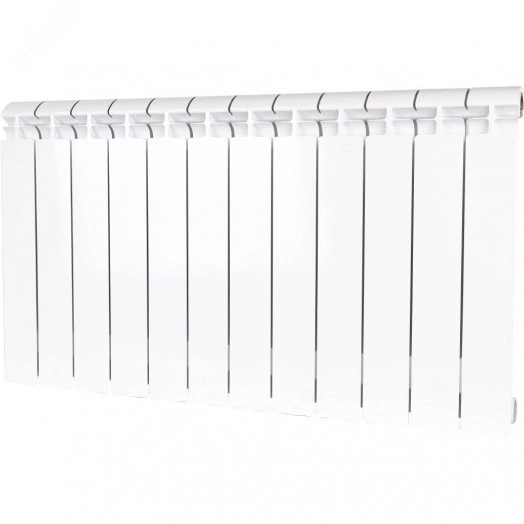 Радиатор биметаллический секционный 500/80/12 боковое подключение