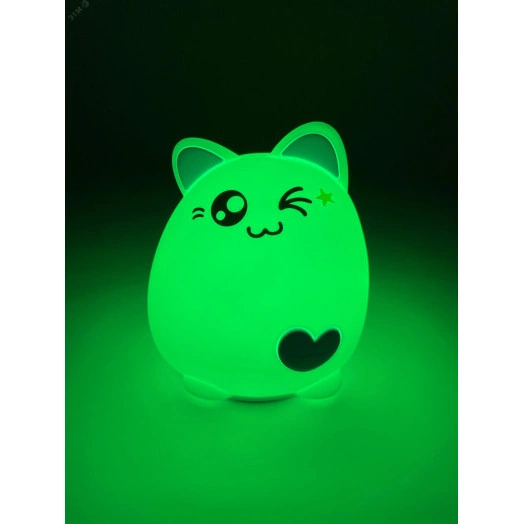 Светильник настольный  NLED-413-1W-BU белый с синим ЭРА