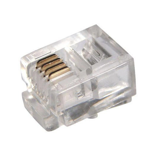 Джек тел. 6P-4C (уп.100шт) PROCONNECT 05-1012-3