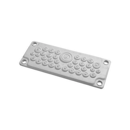 Ввод кабельный пластик V0 UL94. (35 отв.) IP65 DKC R5HTC35