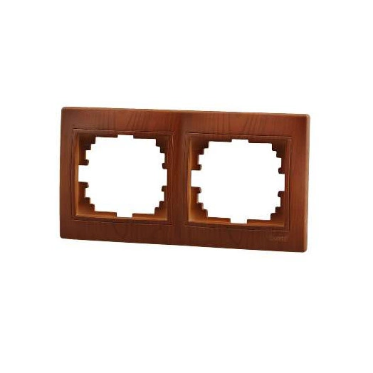 Рамка 2-м Mira горизонт. сосна LEZARD 701-0801-147