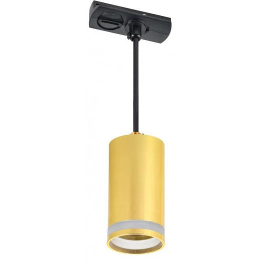 Светильник 4117 декоративный трековый подвесной GU10 золото IEK LT-UCB0-4117-GU10-1-K22