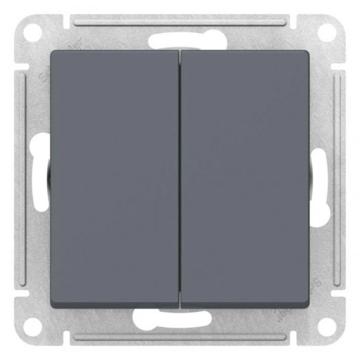 Переключатель перекрестный 2-кл. AtlasDesign 2хсх.7 10АХ механизм грифель SE ATN000773