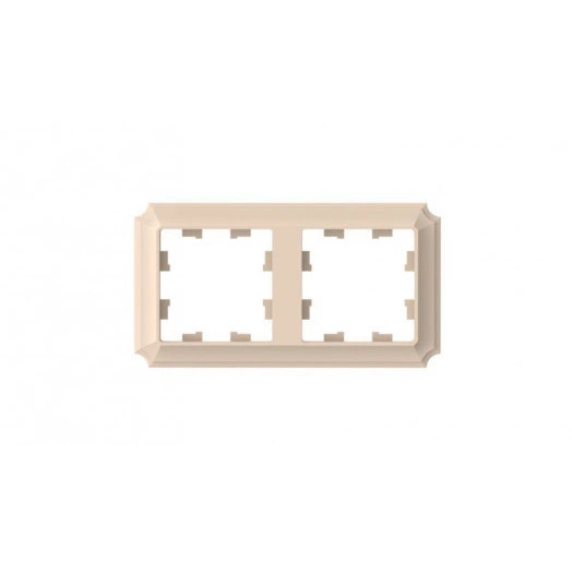 Рамка 2-пост. AtlasDesign Antique универс. песочн. SE ATN101202