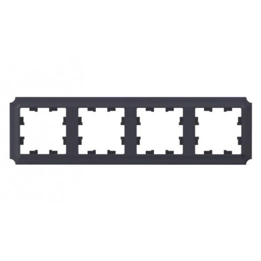 Рамка 4-пост. AtlasDesign Antique универс. карбон SE ATN101004