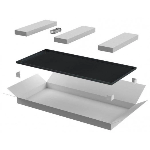 Дверь для шкафа LINEA N 24U 800мм метал. черн. ITK LN05-24U8X-DM