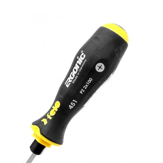 Отвертка крестовая ударная Ergonic PZ 2х100 Felo 45120340
